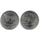 (331) Estados Unidos de América. 2002(P). Quarter Dollar (SC) Tennesse