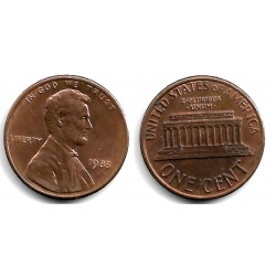 (201) Estados Unidos de América. 1988. 1 Cent (MBC)