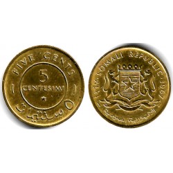 (6) Somalia. 1967. 5 Centesimi (MBC+)
