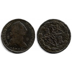 Carlos III. 1775. 8 Maravedí (MBC/MBC+) Ceca de Segovia