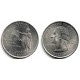(425) Estados Unidos de América. 2008(P). Quarter Dollar (SC) Hawaii