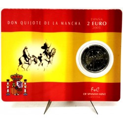 España. 2005. Cartera 2 Euro (SC) Don Quijote de la Mancha