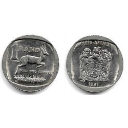 (164) Sudáfrica. 1997. 1 Rand (MBC)