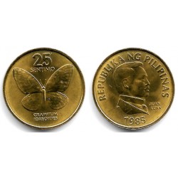 (241.1) Filipinas. 1985. 25 Sentimo (EBC+)