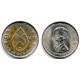 (Y107) Tailandia. 2518. 1 Baht (MBC+) Manchada