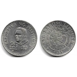 (227) Filipinas. 1981. 25 Sentimos (EBC+)