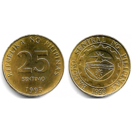 (271) Filipinas. 1995. 25 Sentimos (SC)