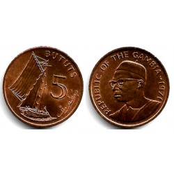 (9) Gambia. 1971. 5 Bututs (EBC)