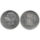 Alfonso XII. 1885*(18-87). 5 Pesetas (BC+) (Plata) Ceca de Madrid MS-M