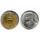 (Y114) Tailandia. 2520. 2 Baht (MBC+) Manchada