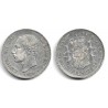 Alfonso XII. 1884*(18-84). 2 Pesetas (MBC) (Plata) Ceca de Madrid MS-M, Manchas