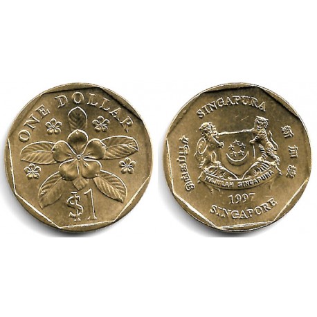 (103) Singapur. 1997. 1 Dollar (SC)
