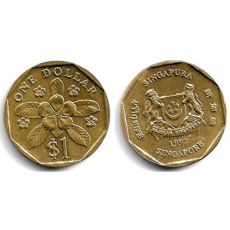 (103) Singapur. 1997. 1 Dollar (SC-)