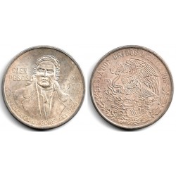 (483.1) Estados Unidos Mexicanos. 1977. 100 Pesos (EBC) (Plata)