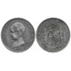 Alfonso XIII. 1890*(---90). 5 Pesetas (BC+) (Plata) Ceca de Madrid MP-M