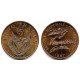 (13) Ruanda. 1987. 5 Francs (MBC+/EBC-) Manchas
