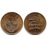 (13) Ruanda. 1987. 5 Francs (EBC) Manchas