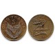 (13) Ruanda. 1987. 5 Francs (MBC+) Manchas