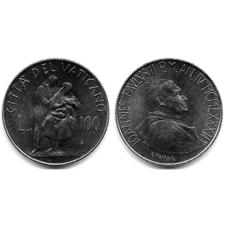 (164) Ciudad del Vaticano. 1982. 100 Lira (SC)