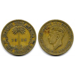 (23) África del Oeste Británica. 1938. 1 Shilling (MBC)