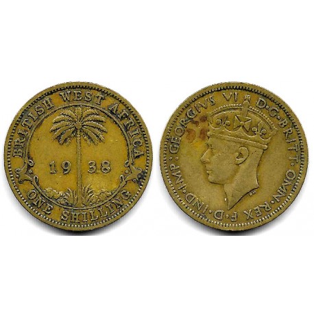 (23) África del Oeste Británica. 1938. 1 Shilling (MBC)