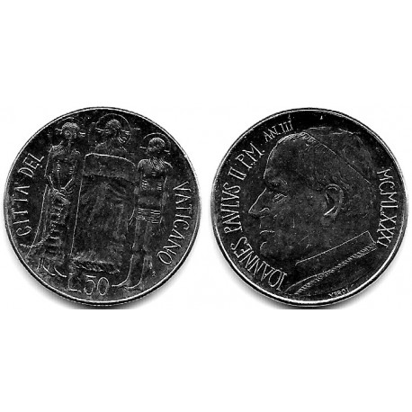 (157) Ciudad del Vaticano. 1981. 50 Lira (SC)