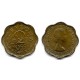 (124) Ceilán. 1955. 2 Cents (MBC)