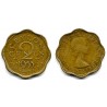 (124) Ceilán. 1955. 2 Cents (MBC)