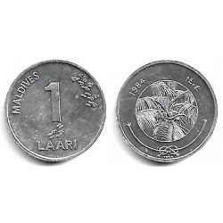 (68) Maldivas. 1984. 1 Laari (SC)