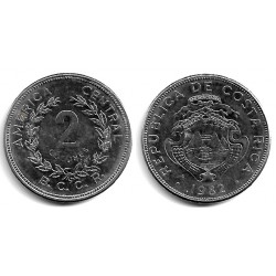 (211.1) Costa Rica. 1982. 2 Colones (EBC-)
