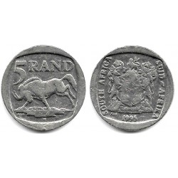 (140) Sudáfrica. 1995. 5 Rand (MBC)