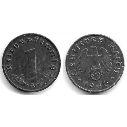(97) Alemania (III Reich). 1943(A). 1 Reichspfennig (EBC-)