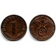 (89) Alemania (III Reich). 1939(A). 1 Reichspfennig (EBC)