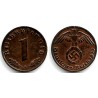 (89) Alemania (III Reich). 1939(A). 1 Reichspfennig (EBC)