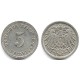 (11) Imperio Alemán. 1908(A). 5 Pfennig (MBC+)