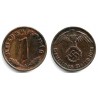 (89) Alemania (III Reich). 1938(A). 1 Reichspfennig (EBC)