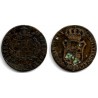 Fernando VII. 1823. 3 Cuartos (BC) Ceca de Barcelona, Golpes y Manchas