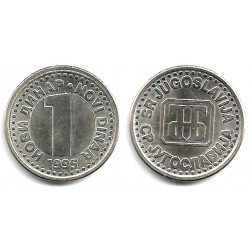 (165) Yugoslavia. 1995. 1 Dinar (SC)