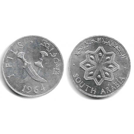 (1) Arabia del Sur (Actual Yemen). 1964. 1 Fils (SC)