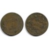 (Y31.2) Estados Nativos de la India (Baroda). VS1947/1890. 1 Paisa (BC)