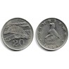 (4) Zimbabue. 1994. 20 Cents (MBC)