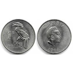 (7) Zambia. 1966. 1 Shilling (SC)