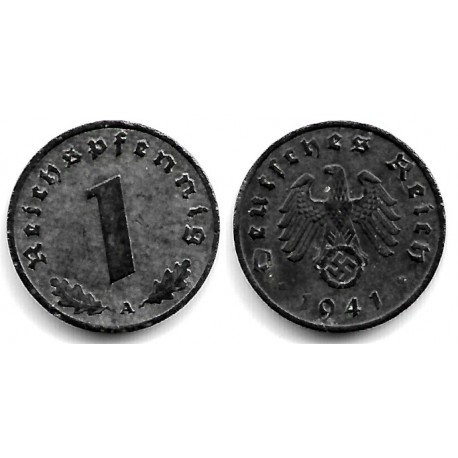 (97) Alemania (III Reich). 1941(A). 1 Reichspfennig (EBC-)