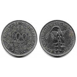 (4) Estados África Oeste. 1969. 100 Francs (MBC+)