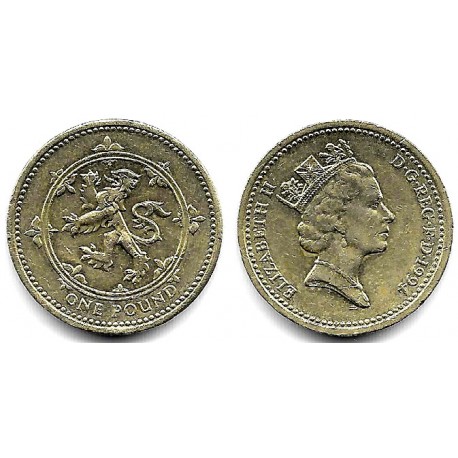 (967) Gran Bretaña. 1994. 1 Pound (EBC)