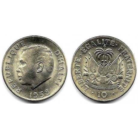 (63) Haití. 1958. 10 Centimes (SC)