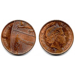 (1107) Gran Bretaña. 2009. 1 Penny (EBC)