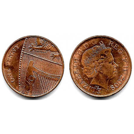 (1107) Gran Bretaña. 2009. 1 Penny (EBC)