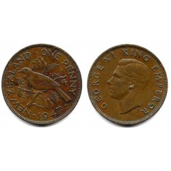 (13) Nueva Zelanda. 1947. 1 Penny (MBC)