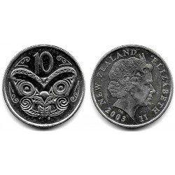 (117) Nueva Zelanda. 2003. 10 Cents (EBC+)